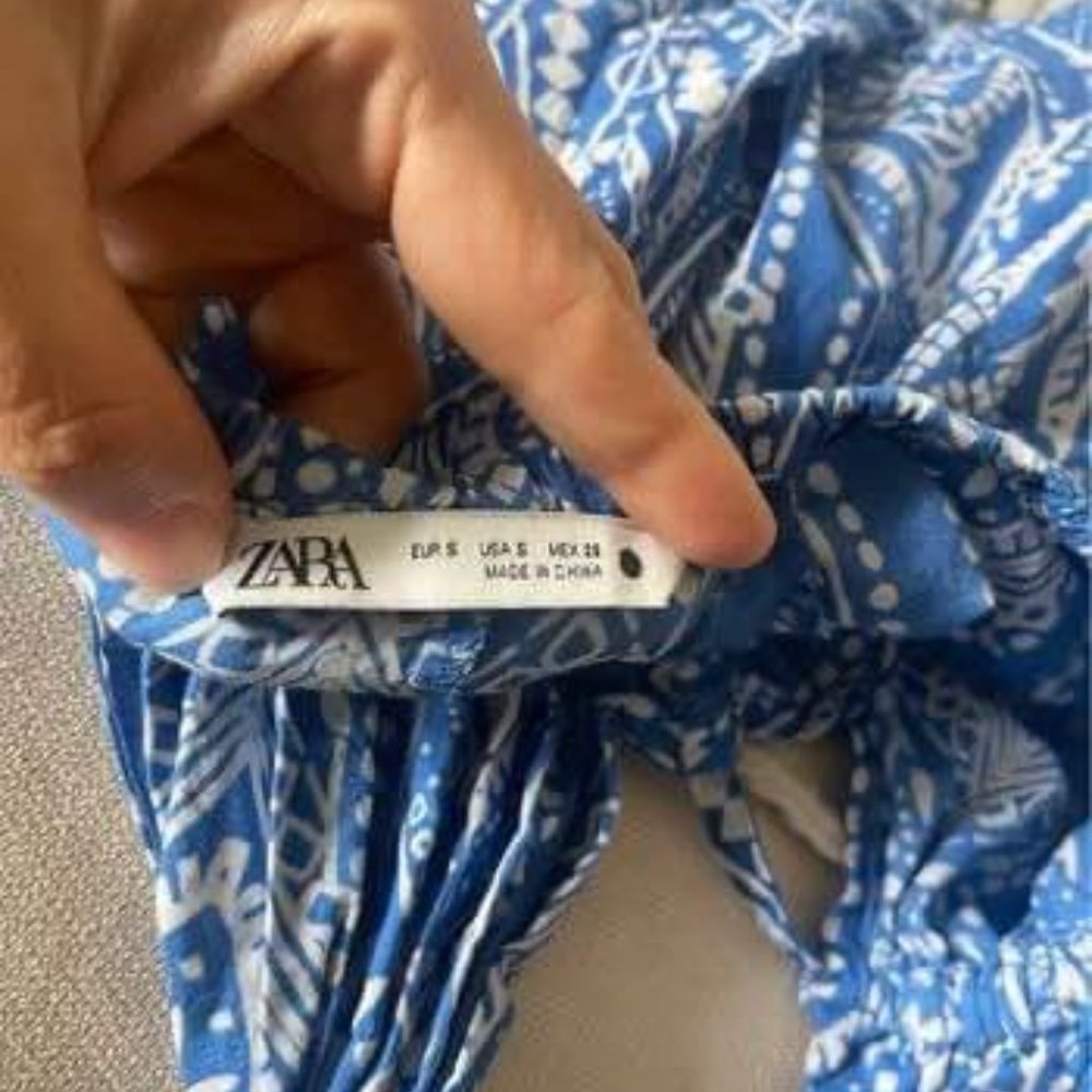 Zara woman lady dress bikini cover up size s